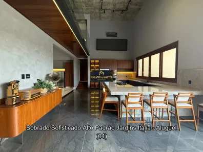 Casa de Condomínio com 4 Quartos para alugar, 460m² no Jardins Itália, Goiânia