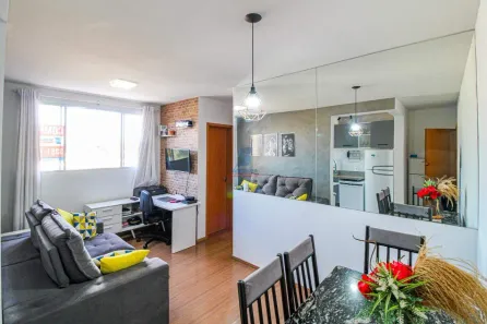 Apartamento com 2 Quartos à venda, 49m² no Parque Maracanã, Contagem