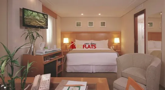 Flat com 1 Quarto à venda, 28m² no Vila Nova Conceição, São Paulo