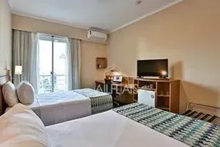 Flat com 1 Quarto à venda, 26m² no Indianópolis, São Paulo