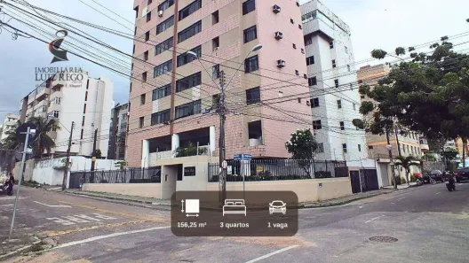 Apartamento com 3 Quartos para alugar, 156m² no Aldeota, Fortaleza