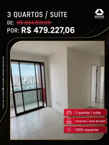 Apartamento com 3 Quartos à venda, 67m² no Casa Amarela, Recife