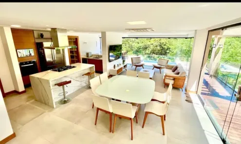 Casa de Condomínio com 4 Quartos para alugar, 378m² no Alphaville (Abrantes), Camaçari