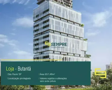 Ponto Comercial para alugar, 657m² no Butantã, São Paulo