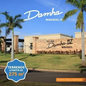 Lote/Terreno à venda, 308m² no Loteamento Village Damha Mirassol IV, Mirassol