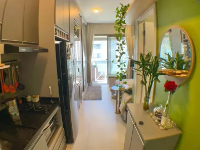 Apartamento com 1 Quarto para venda ou aluguel, 27m² no Moema, São Paulo