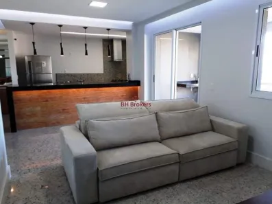 Apartamento com 3 Quartos para alugar, 100m² no Vila da Serra, Nova Lima