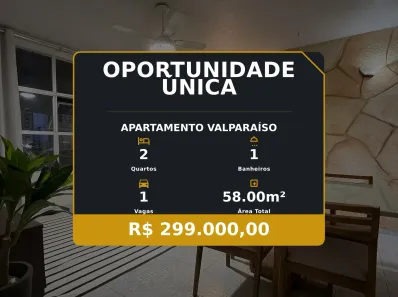 Apartamento com 2 Quartos à venda, 58m² no Valparaíso, Serra