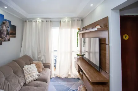 Apartamento com 2 Quartos à venda, 52m² no Campanário, Diadema