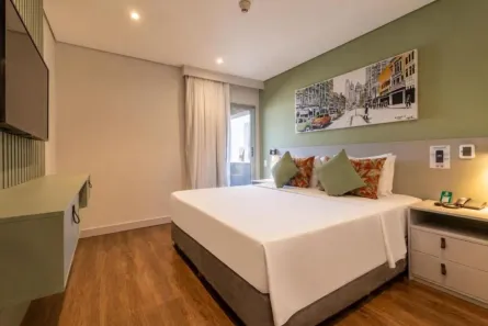 Flat com 1 Quarto à venda, 32m² no Cidade Monções, São Paulo