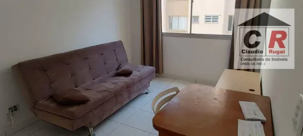 Apartamento com 1 Quarto para alugar, 43m² no Brooklin Paulista, São Paulo