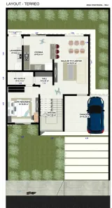 Casa de Condomínio com 4 Quartos à venda, 169m² no Turu, São Luís