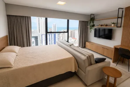Apartamento com 1 Quarto para alugar, 30m² no Boa Viagem, Recife
