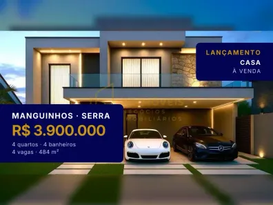 Casa com 4 Quartos à venda, 484m² no Manguinhos, Serra