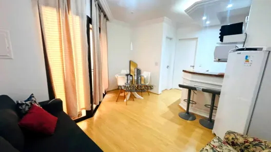 Flat com 1 Quarto para alugar, 40m² no Indianópolis, São Paulo