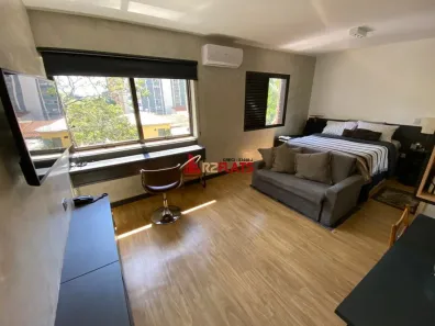 Flat com 1 Quarto para alugar, 32m² no Itaim Bibi, São Paulo