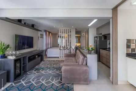 Apartamento com 1 Quarto à venda, 43m² no Santo Amaro, São Paulo