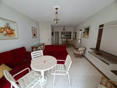 Apartamento com 2 Quartos para alugar, 90m² no Pitangueiras, Guarujá