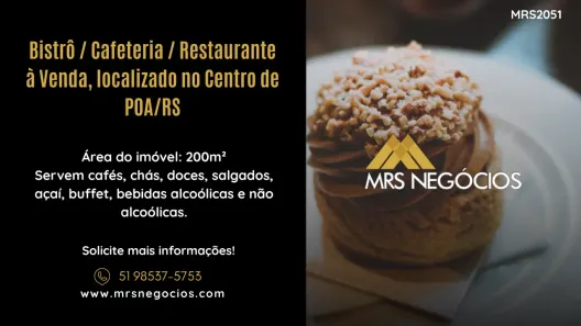 Ponto Comercial à venda, 200m² no Moinhos de Vento, Porto Alegre