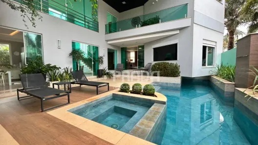 Casa de Condomínio com 4 Quartos à venda, 411m² no Nova Uberlândia, Uberlândia