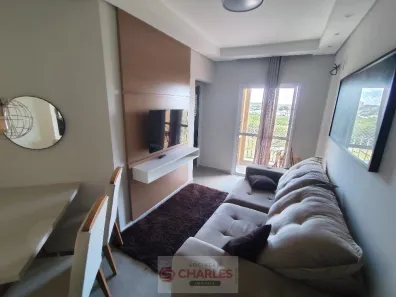 Apartamento com 2 Quartos para alugar, 46m² no Jardim Igaçaba, Mogi Guaçu