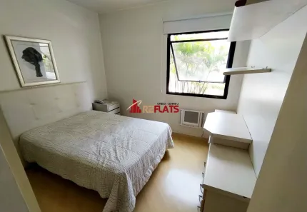 Flat com 1 Quarto para alugar, 40m² no Pinheiros, São Paulo