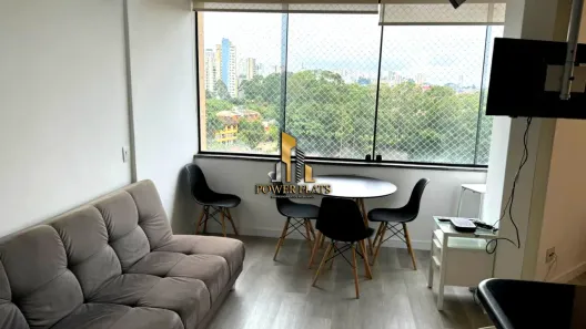 Flat com 1 Quarto para alugar, 40m² no Paraíso do Morumbi, São Paulo