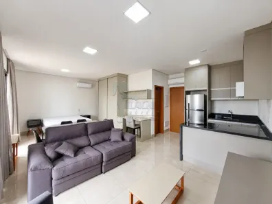 Flat com 1 Quarto para alugar, 56m² no Jardim Botânico, Ribeirão Preto