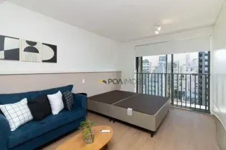 Apartamento com 1 Quarto para alugar, 24m² no Moinhos de Vento, Porto Alegre