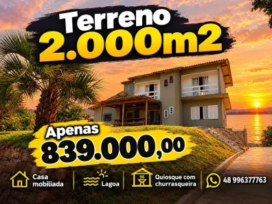 Fazenda/Sítio à venda, 2000m² no Praia do Sol, Laguna