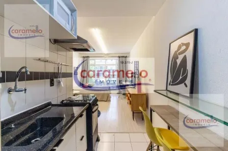 Kitnet com 1 Quarto à venda, 32m² no República, São Paulo