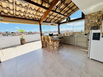 Cobertura com 3 Quartos à venda, 120m² no Copacabana, Belo Horizonte