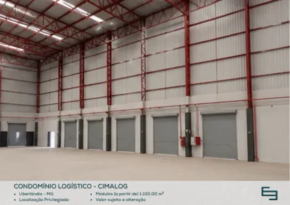Galpão/Depósito/Armazém para alugar, 1100m² no Distrito Industrial, Uberlândia