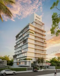 Flat com 1 Quarto à venda, 17m² no Cabo Branco, João Pessoa