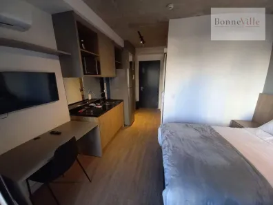 Apartamento com 1 Quarto para venda ou aluguel, 25m² no Indianópolis, São Paulo