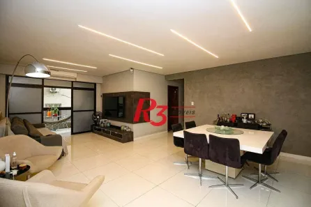 Apartamento com 3 Quartos à venda, 150m² no Ponta da Praia, Santos