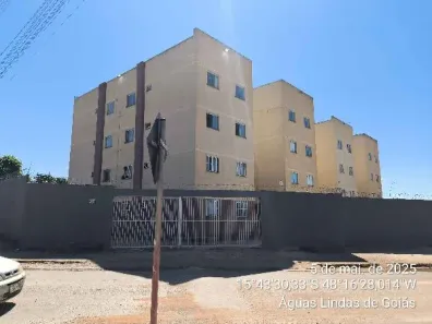 Apartamento com 2 Quartos à venda, 51m² no Mansões Pôr do Sol, Águas Lindas de Goiás