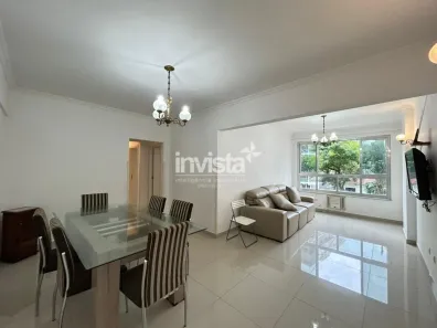 Apartamento com 3 Quartos para alugar, 130m² no Pompéia, Santos