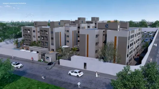 Apartamento com 2 Quartos à venda, 40m² no Palmeira, Campina Grande