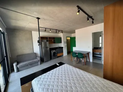 Apartamento com 1 Quarto para alugar, 35m² no Santo Amaro, São Paulo