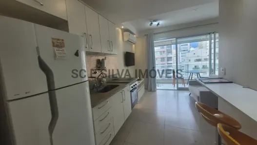 Apartamento com 1 Quarto para alugar, 37m² no Brooklin Paulista, São Paulo