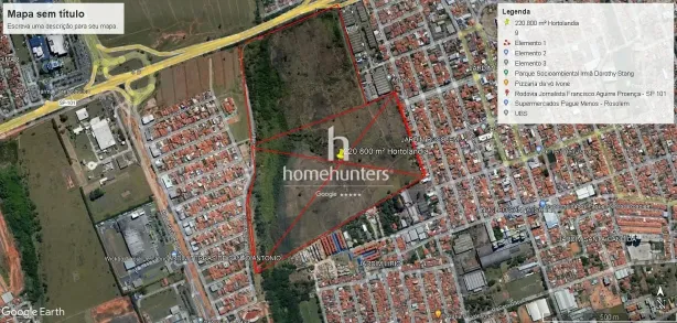 Lote/Terreno à venda, 10m² no Jardim Amanda II, Hortolândia