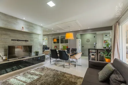 Apartamento com 3 Quartos para alugar, 110m² no Mossunguê, Curitiba