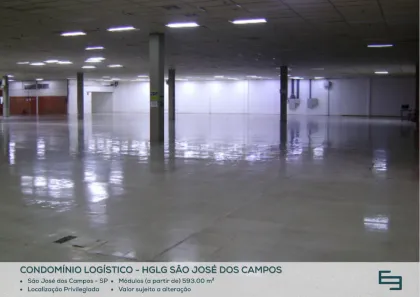 Galpão/Depósito/Armazém para alugar, 900m² no Eugênio de Mello, São José dos Campos