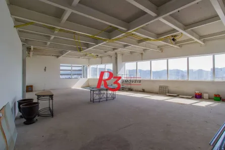 Sala Comercial para alugar, 172m² no Gonzaga, Santos