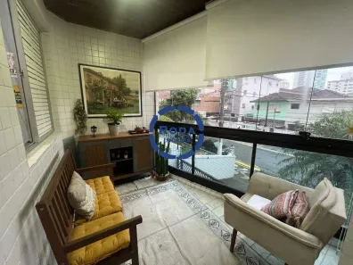 Apartamento com 3 Quartos à venda, 143m² no Gonzaga, Santos