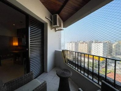 Flat com 1 Quarto à venda, 48m² no Gonzaga, Santos