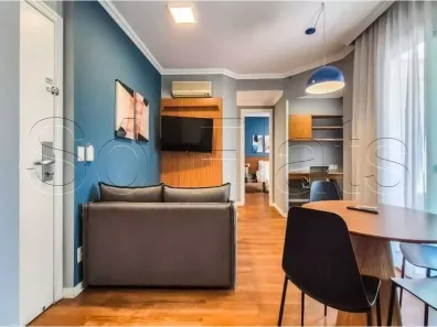 Flat com 1 Quarto para alugar, 48m² no Consolação, São Paulo