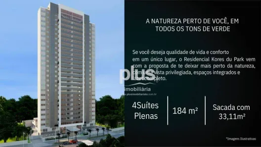 Apartamento com 4 Quartos à venda, 184m² no Plano Diretor Sul, Palmas
