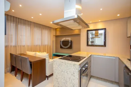 Apartamento com 1 Quarto para alugar, 44m² no São Francisco, Curitiba
